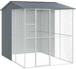 vidaXL Vogelk&auml;fig Anthrazit 215 x 310 x 247 cm Verzinkter Stahl 3325176