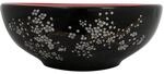 vidaXL Aufsatzwaschbecken Schwarz und Rot Rund &Oslash;41x14 cm Keramik 155051