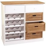 MCW Weinregal B96 mit Schubladen