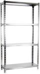 PROREGAL Schwerlastregal Mid Metal Shark HxBxT 150 x 120 x 40 cm Fachlast 200 kg