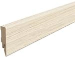 Egger Sockelleiste L615 Kubisch f&uuml;r Fu&szlig;boden Victoria 6 cm Eiche Wei&szlig;