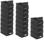 SuperSparSet 18 x Leitf&auml;hige Sichtlagerbox 4.0 Mit Abdeckung HxBxT 15 x 20 x...