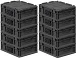 PROREGAL Supersparset 10x Eurobox Nextgen Portable HxBxT 13,5x30x40cm 11 Liter