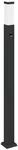 vidaXL Pollerleuchte mit Sensor 110 cm Schwarz IP44 4006081