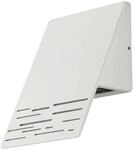 EASYLIGHT Au&szlig;enwandlampe LED 15 CM Breit Wei&szlig; IP44 Downlight Aluminium...