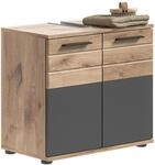 Waschtisch Mason Nox Oak/Grau 56 cm x 60 cm x 34 cm
