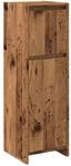 vidaXL Badschrank Altholz-Optik 30x30x95 cm Holzwerkstoff 856061