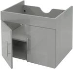 MCW Waschbeckenunterschrank D16 60cm Grau