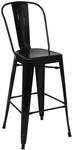 MCW Barhocker A73 Metall Schwarz