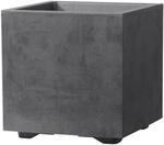 Deroma Pflanzk&uuml;bel Cubo Millennium 25 cm x 25 cm x 25 cm Anthrazit