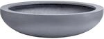 Vivanno Pflanzschale Plana 34 cm x 34 cm x 9 cm Betongrau
