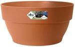 Elho Blumentopfschale Vibia Campana &Oslash; 34 cm x 17 cm Terrakotta