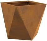 vidaXL Pflanzk&uuml;bel Rostig 30 x 30 x 30 cm Wetterfeststahl 883820