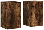 vidaXL Pflanzenst&auml;nder 2 Stk R&auml;uchereiche 30x30x50 cm Holzwerkstoff 852919