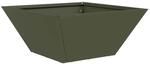 vidaXL Garten-Pflanzgef&auml;&szlig; Olive Gr&uuml;n 35 x 35 x 15 cm 873802