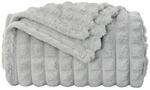 vidaXL &Uuml;berwurfdecke Grau 270 x 240 cm Fleece 42016924