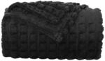 vidaXL Wohndecken 6 St&uuml;ck Schwarz 200 x 150 cm Fleece 42016962