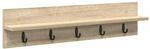 vidaXL Wandmontierter Nachttisch Sonoma-Eiche 80 x 10,5 x 18 cm 874397