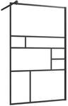 vidaXL Duschwand f&uuml;r Begehbare Dusche mit Klarem ESG Glas 100x195 cm 150754