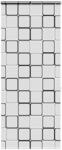 vidaXL Duschrollo mit Kassette 110x240 cm Stoffbreite 106 cm 4015046