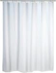 Wenko Duschvorhang Uni Wei&szlig; H x B 200 cm x 180 cm