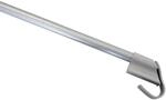 Gardinia Klemmvitrage &Oslash; 10/12 mm Silber 75 cm - 125 cm