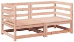 vidaXL 2 Tlg Garten-Sofagarnitur Massivholz Douglasie 3295812