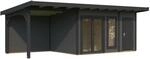 Palmako Holz-Gartenhaus Aurelia Pultdach Lackiert 739 cm x 300 cm 20,3 m&sup2;