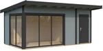Palmako Holz-Gartenhaus Andrea Slide Pultdach Lackiert 530 cm x 300 cm 15,2 m&sup2;
