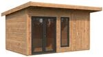Palmako Holz-Gartenhaus Aurelia Pultdach Tauchgrundiert 436 cm x 300 cm 12,4 m&sup2;