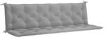 vidaXL Gartenbank-Auflage Grau 200x50+50x7 cm Oxford-Gewebe 315041