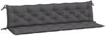 vidaXL Gartenbank-Auflagen 2 Stk Anthrazit 200x50x7 cm Oxford-Gewebe 361735