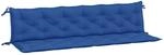 vidaXL Gartenbank-Auflagen 2 Stk Blau 200x50x7 cm Oxford-Gewebe 361745