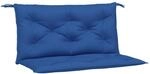 vidaXL Gartenbank-Auflagen 2 Stk K&ouml;nigsblau 100x50x7 cm Oxford-Gewebe 361669