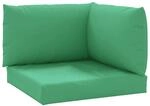 vidaXL Palettenkissen 3-Tlg Gr&uuml;n Oxford-Gewebe 315069