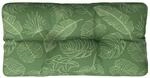 vidaXL Palettenkissen Blattmuster 70x40x12 cm Stoff 360598