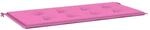 vidaXL Gartenbank-Kissen Rosa 100 x 50 x 4 cm Oxford Stoff 361118