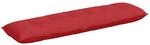 vidaXL R&uuml;ckenkissen Rot 180 x 19 x 50 cm Stoff 42014928