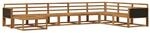 vidaXL Outdoor-Sofagarnitur 8 Stk Natur Massivholz Akazie 3382792