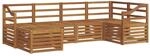 vidaXL Sofagarnituren 6 Tlg Natur Massivholz Akazie 3375104