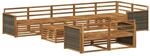 vidaXL Outdoor-Sofagarnitur 9 Stk 3383527