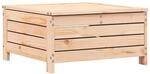 vidaXL Gartenhocker mit Kissen Massivholz Kiefer 844926