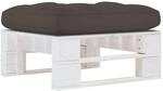 vidaXL Outdoor-Ottomane Paletten Impr&auml;gniertes Kiefernholz Wei&szlig; 3066429