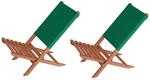 Erst-Holz Anglerstuhl Gartenstuhl Klappstuhl Gr&uuml;ner Bezug Buche Massiv 10-350