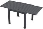 Costway Gartentisch Ausziehbar 80/160 x 80 cm Esstisch Wetterfest