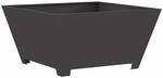 vidaXL Feuerstelle Schwarz 80 x 80 x 40 cm Stahl 858968