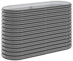 Furnicato Hochbeet Verzinkter Stahl 114x40x68 Cm Anthrazit