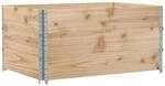 vidaXL Pflanzkasten 120x80 cm Massivholz Kiefer 3295423