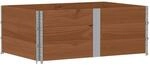vidaXL Pflanzkasten Braun 150x100 cm Massivholz Kiefer 3295442