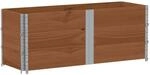 vidaXL Pflanzkisten Braun 150x50 cm Massivholz Kiefer 2102385